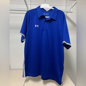 Under Armour Men's Royal Blue Polo Shirt 2XL